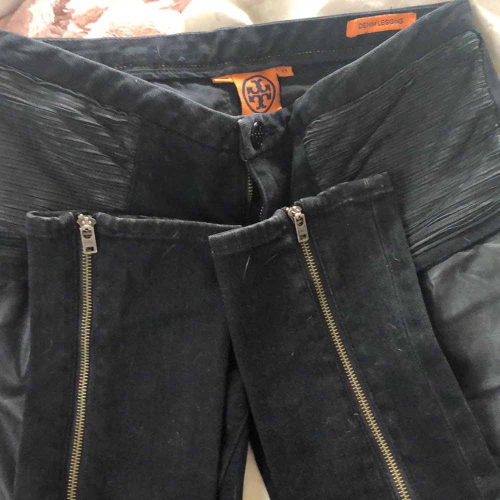 Tory Burch Denim Leggings